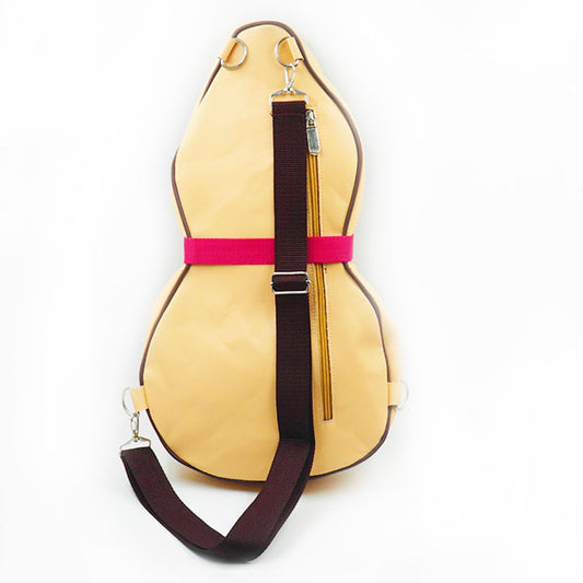 Naruto costume Gaara Cosplay Gourd Backpack PU Leather