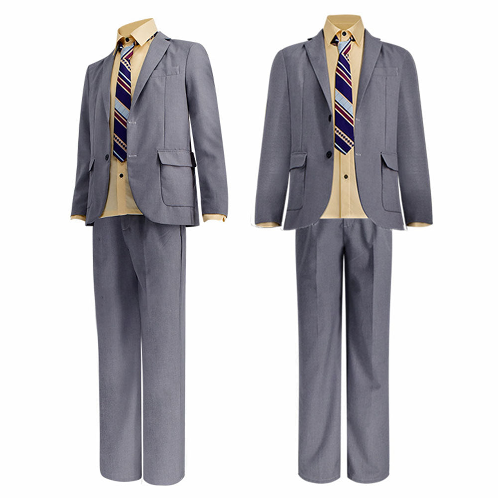 Joker 2 Folie à Deux Costumes The Joker Arthur Fleck Cosplay Gray full Suits for Men