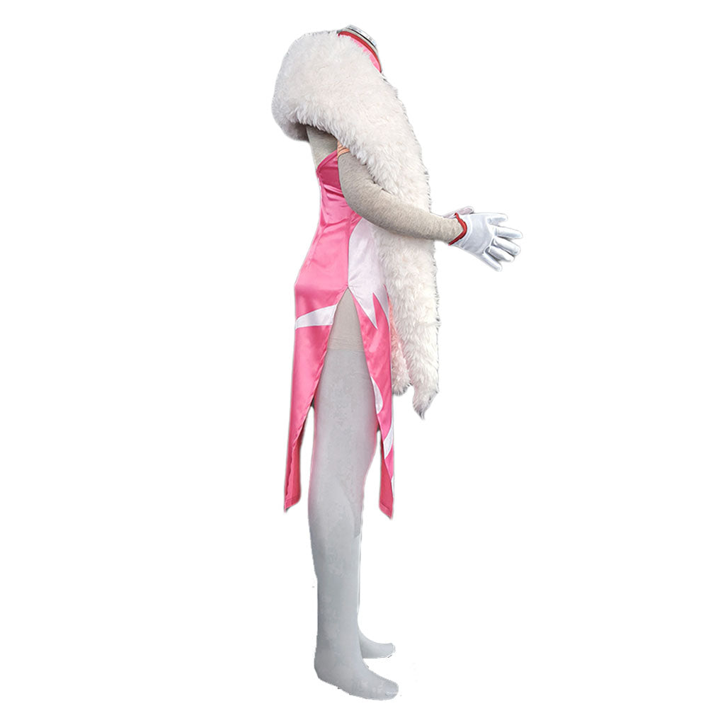Women and Kids Naruto Sakura Cheongsam Dress Halloween Cosplay