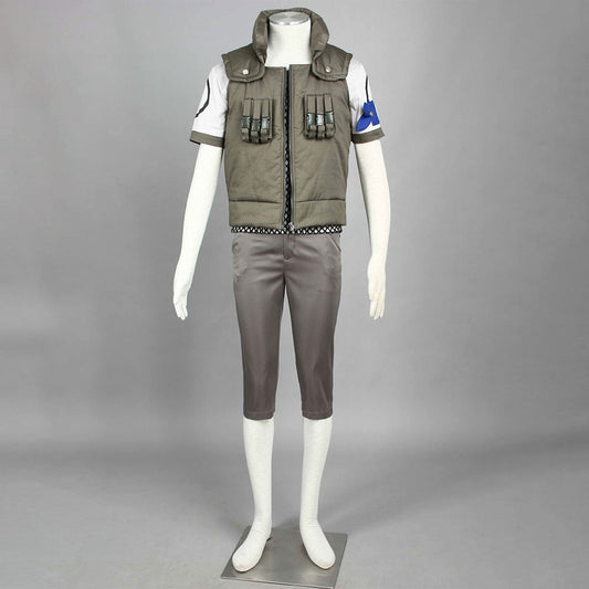 Anime Naruto Costume Shikamaru Teen Cosplay Costume Outfit for Men Kids