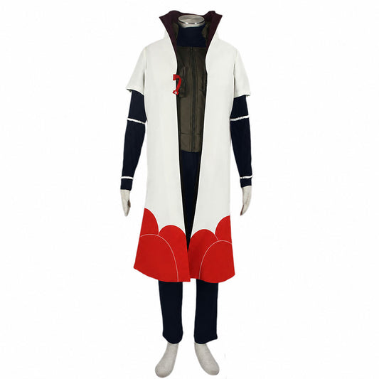 Men and Kids Anime Fourth Village Leader Yellow Flash Cosplay Costume Full Outfit Halloween