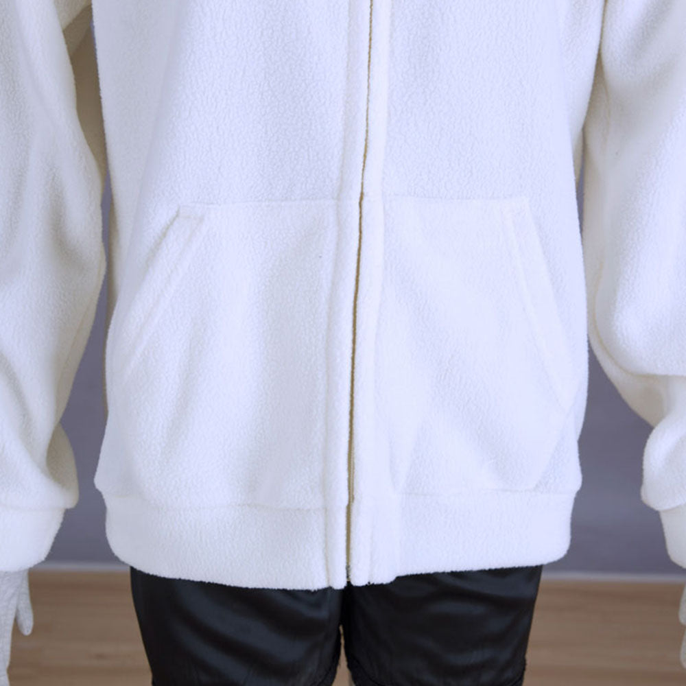 Women and Kids Sailor Moon Costume The White Cat Artemis Cosplay Hoodie