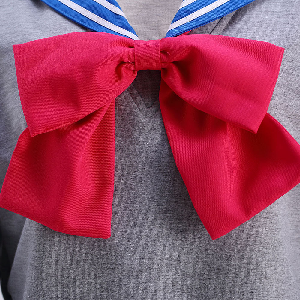 Women and Kids Sailor Moon Costume Sailor Mercury Mizuno Ami School Uniform Cosplay