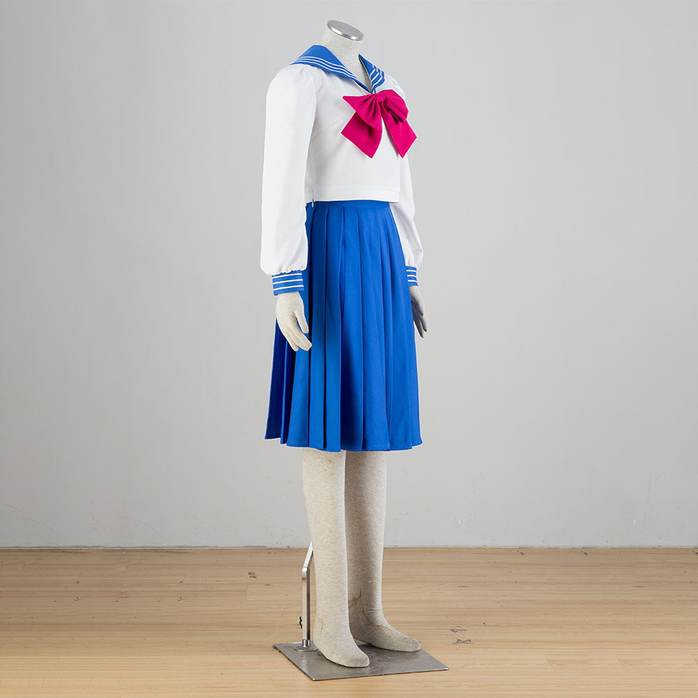 Women and Kids Sailor Moon Costume Sailor Moon Tsukino Usagi School Uniform Cosplay