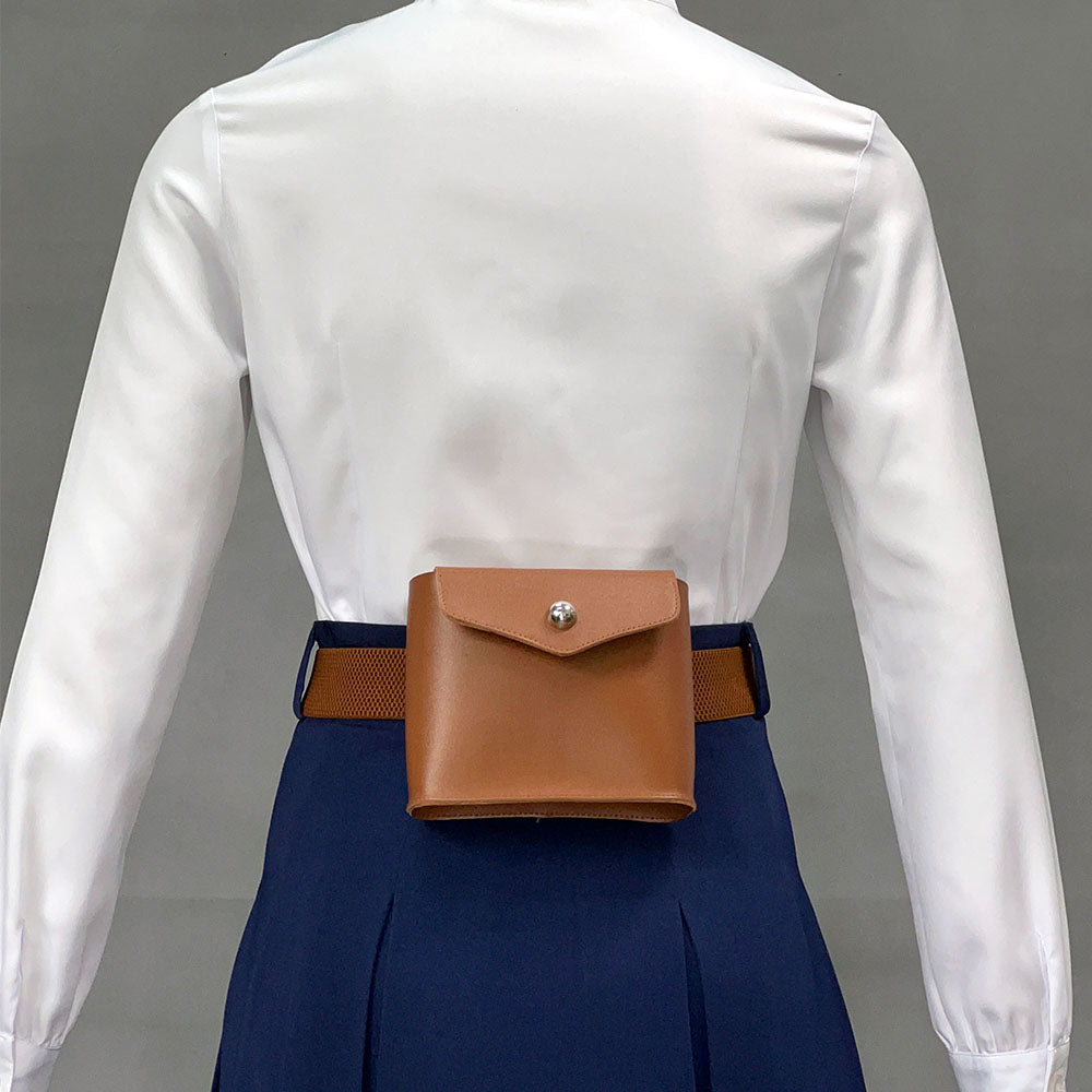 Women and Kids Jujutsu Kaisen Costume Kugisaki Nobara Uniform Cosplay with Belt Bag