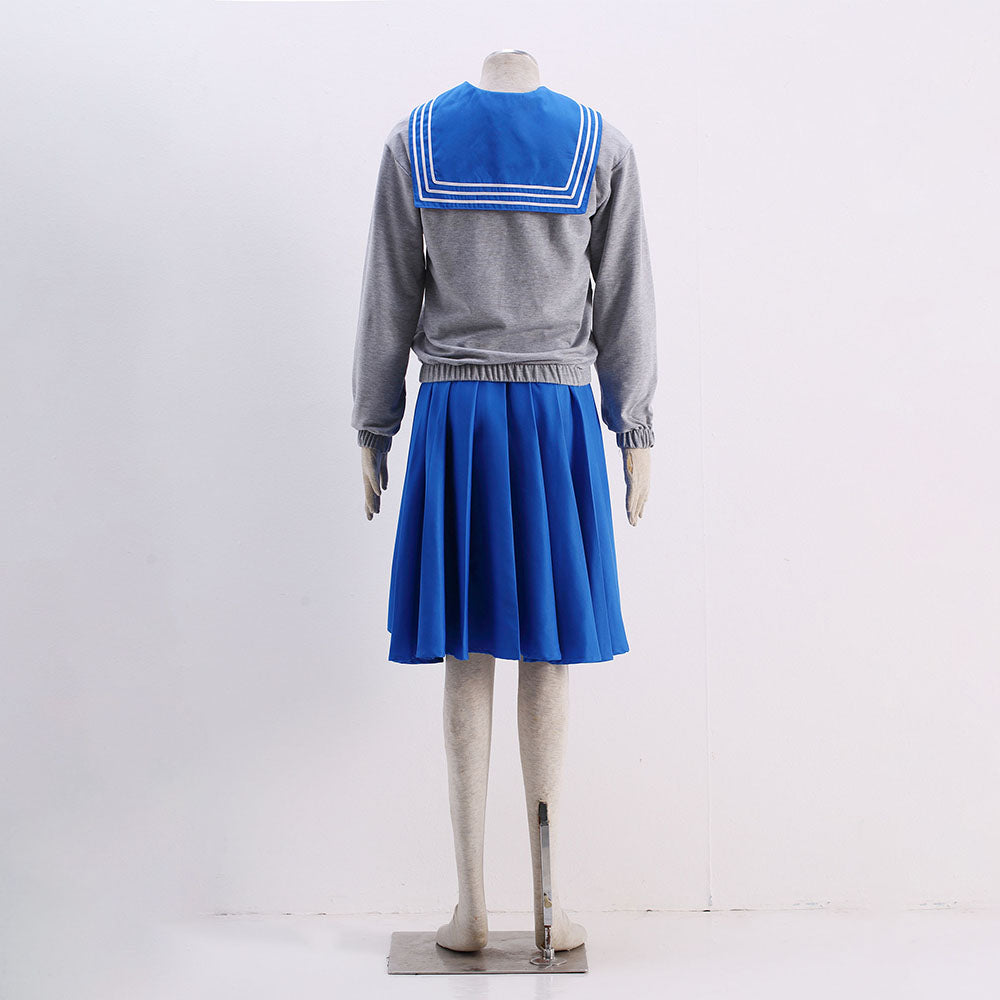 Women and Kids Sailor Moon Costume Sailor Mercury Mizuno Ami School Uniform Cosplay