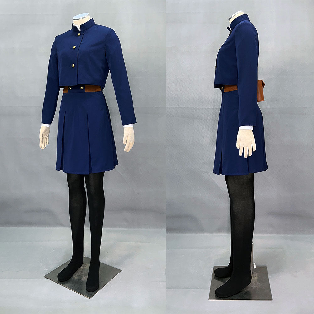 Women and Kids Jujutsu Kaisen Costume Kugisaki Nobara Uniform Cosplay with Belt Bag
