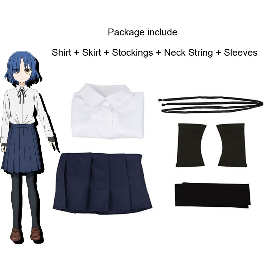 Bocchi the Rock Costume Yamada Ryo Cosplay Full Outfit for Women