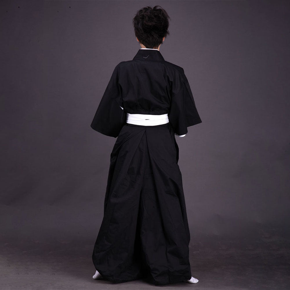 Bleach Costume 4PCS Die Pa Cosplay Kimono full Outfit for Men and Kids