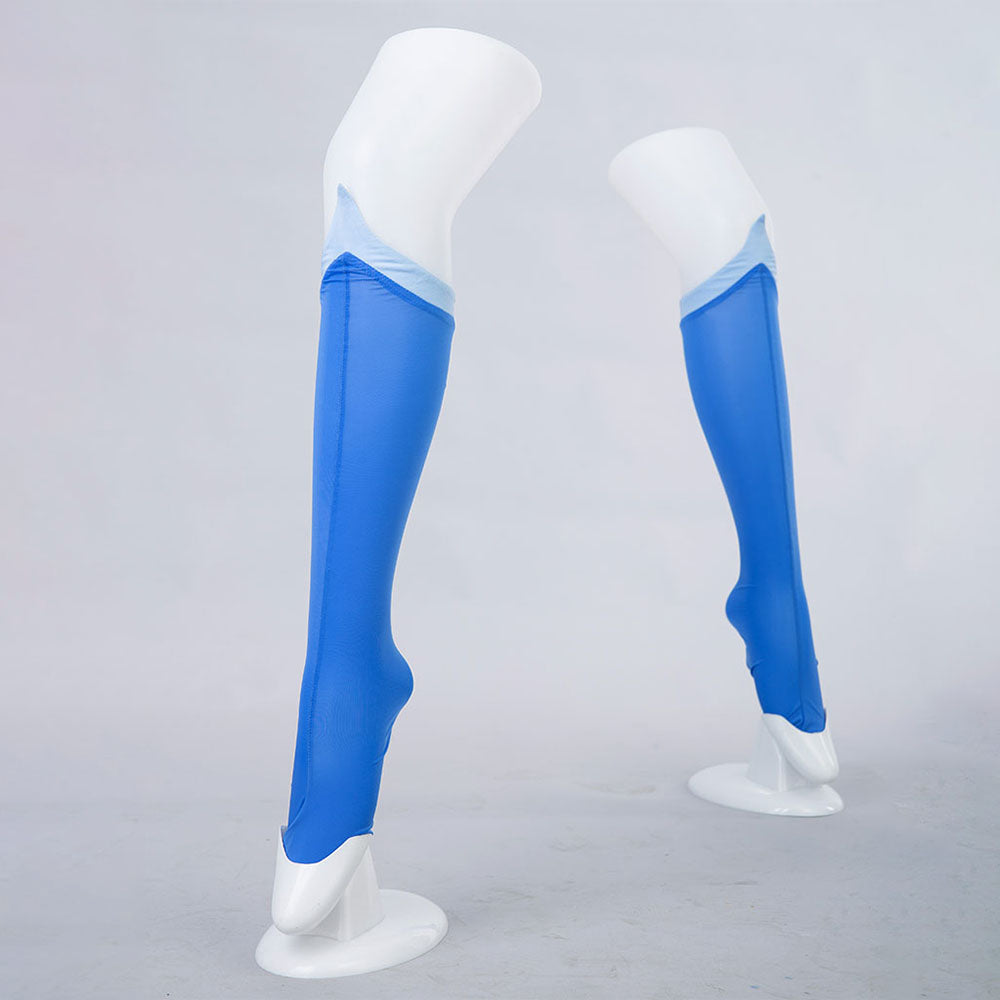 Women and Kids Sailor Moon Super S Costume Sailor Mercury Mizuno Ami Cosplay with Accessories
