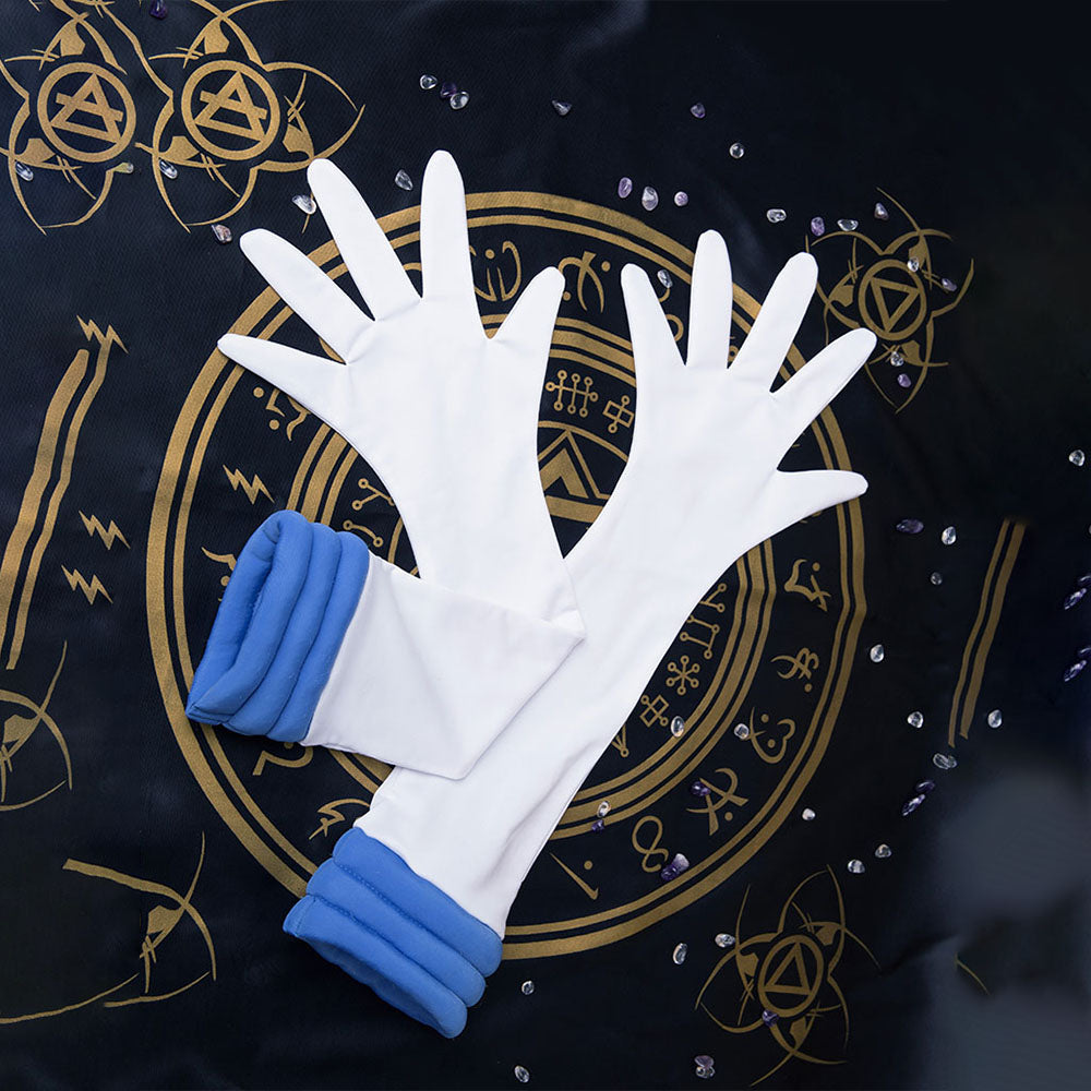 Women and Kids Sailor Moon Super S Costume Sailor Mercury Mizuno Ami Cosplay with Accessories
