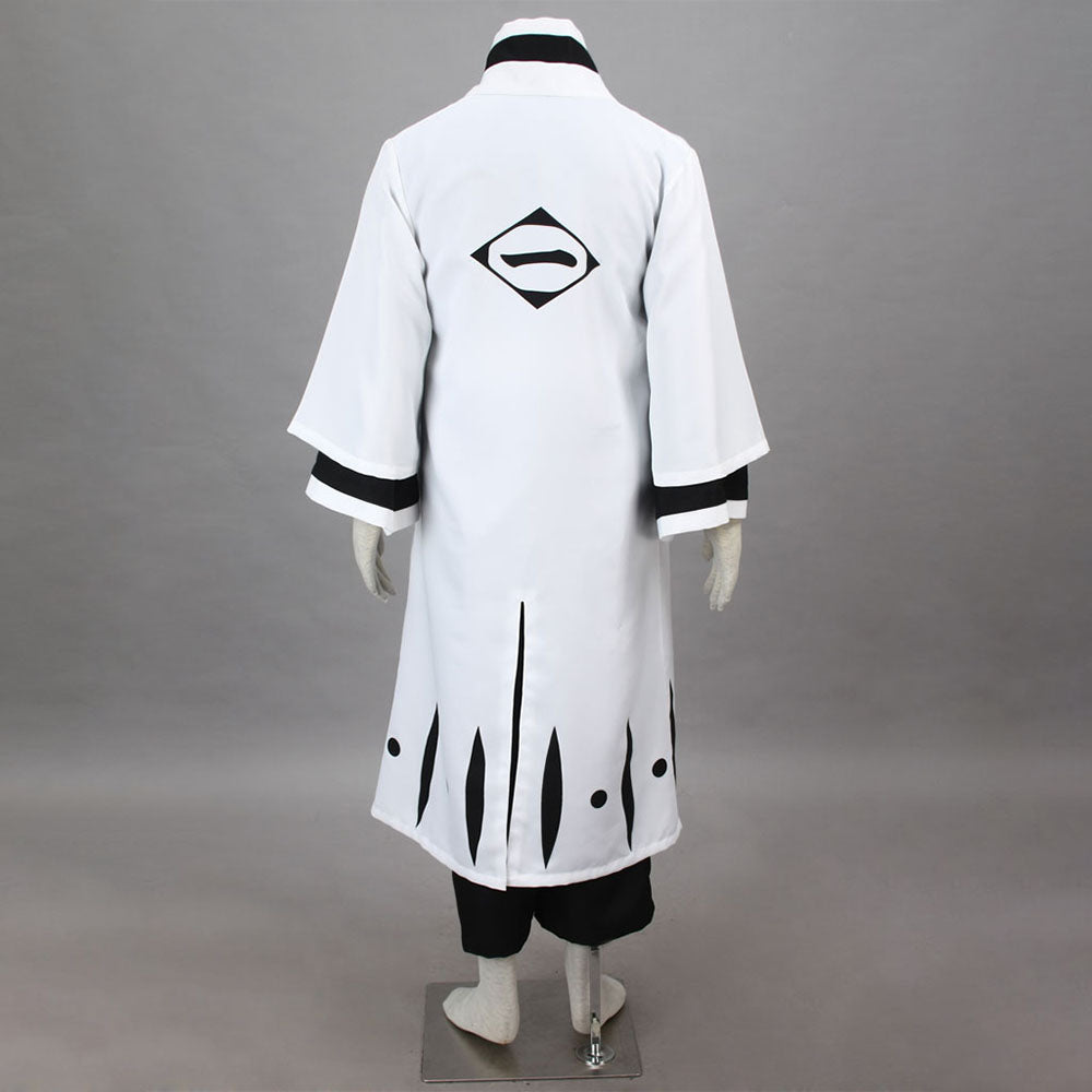 Bleach Costume Yamamoto Genryuusai Cosplay Kimono Set 1st Division Captain Costume for Men and Kids