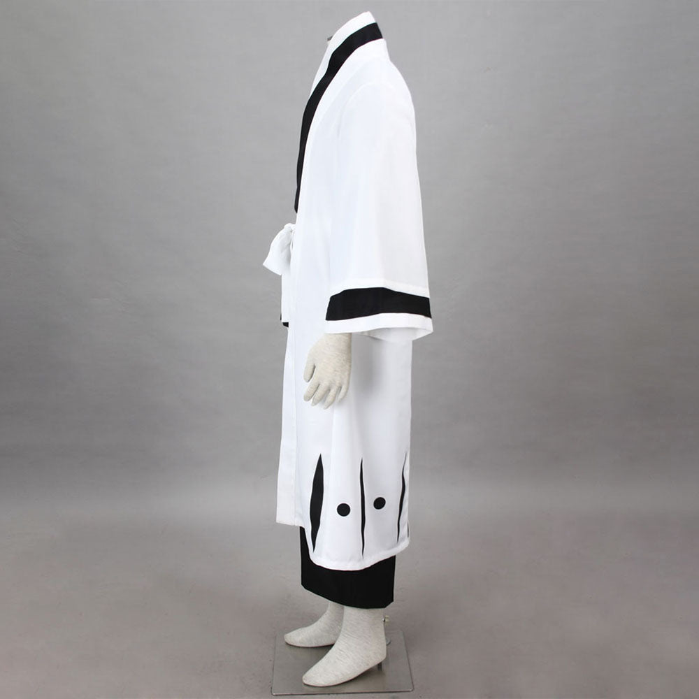 Bleach Costume Yamamoto Genryuusai Cosplay Kimono Set 1st Division Captain Costume for Men and Kids