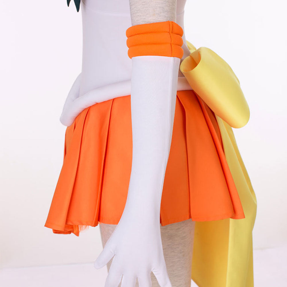 Women and Kids Sailor Moon Super S Costume Sailor Venus Aino Minago Cosplay with Accessories