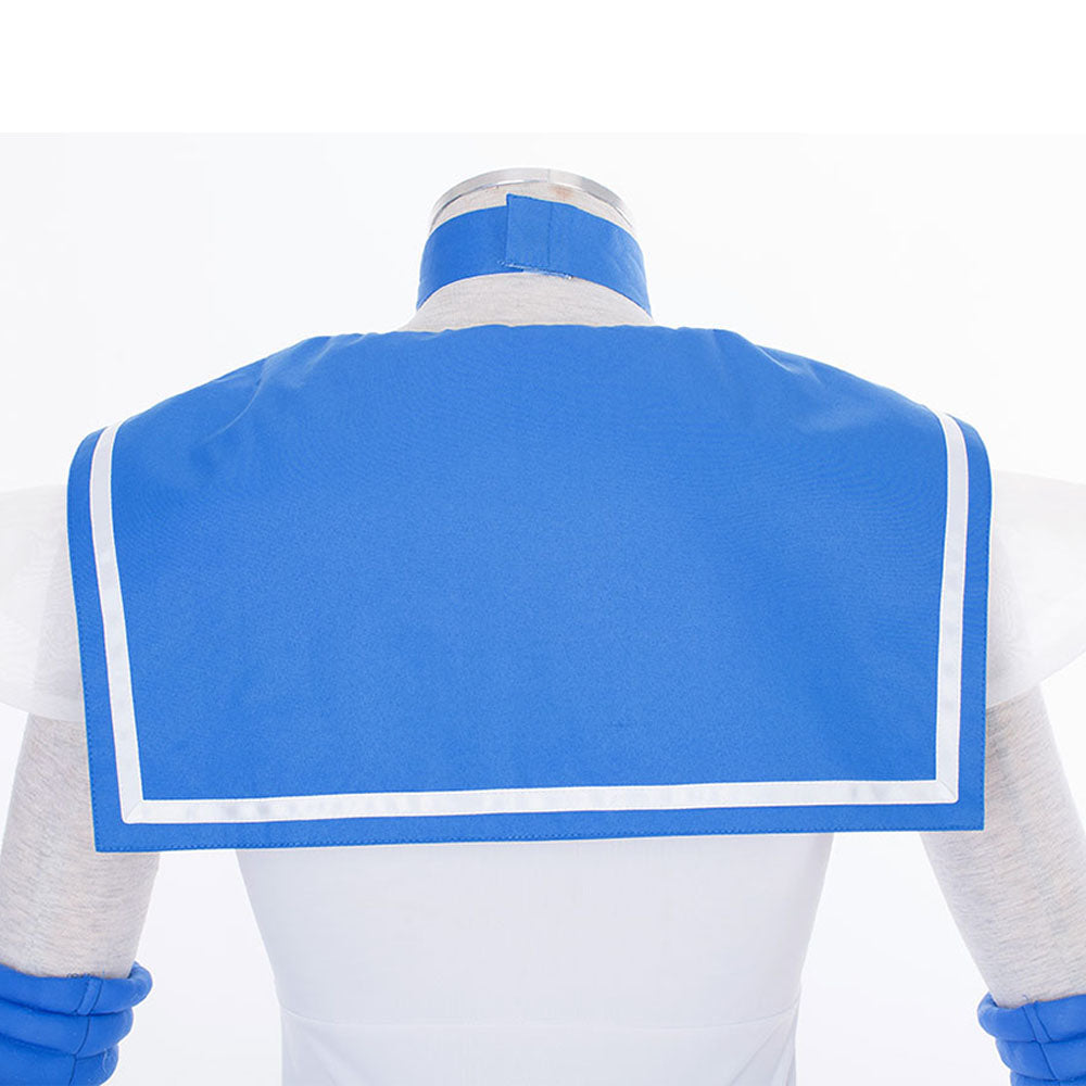 Women and Kids Sailor Moon Super S Costume Sailor Mercury Mizuno Ami Cosplay with Accessories