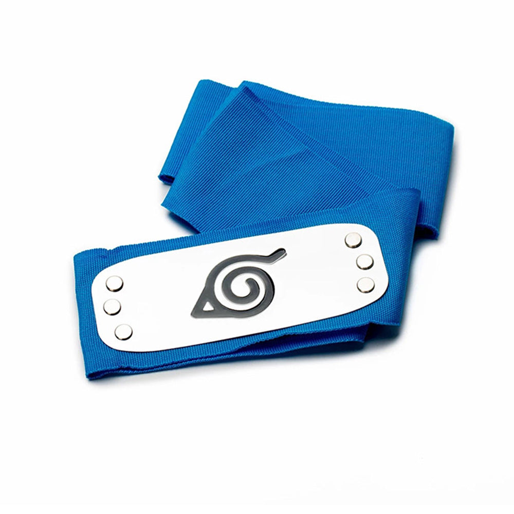 Naruto Costume 4th Hokage Namikaze Minato Cosplay Cloak with Blue Headband for Men and Kids