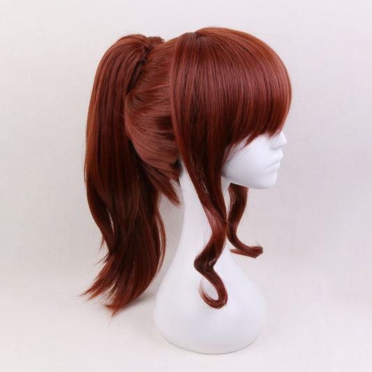 Anime Sailor Moon Sailor Jupiter Kino Makoto Cosplay Wig Heat Resistant Sythentic Hair
