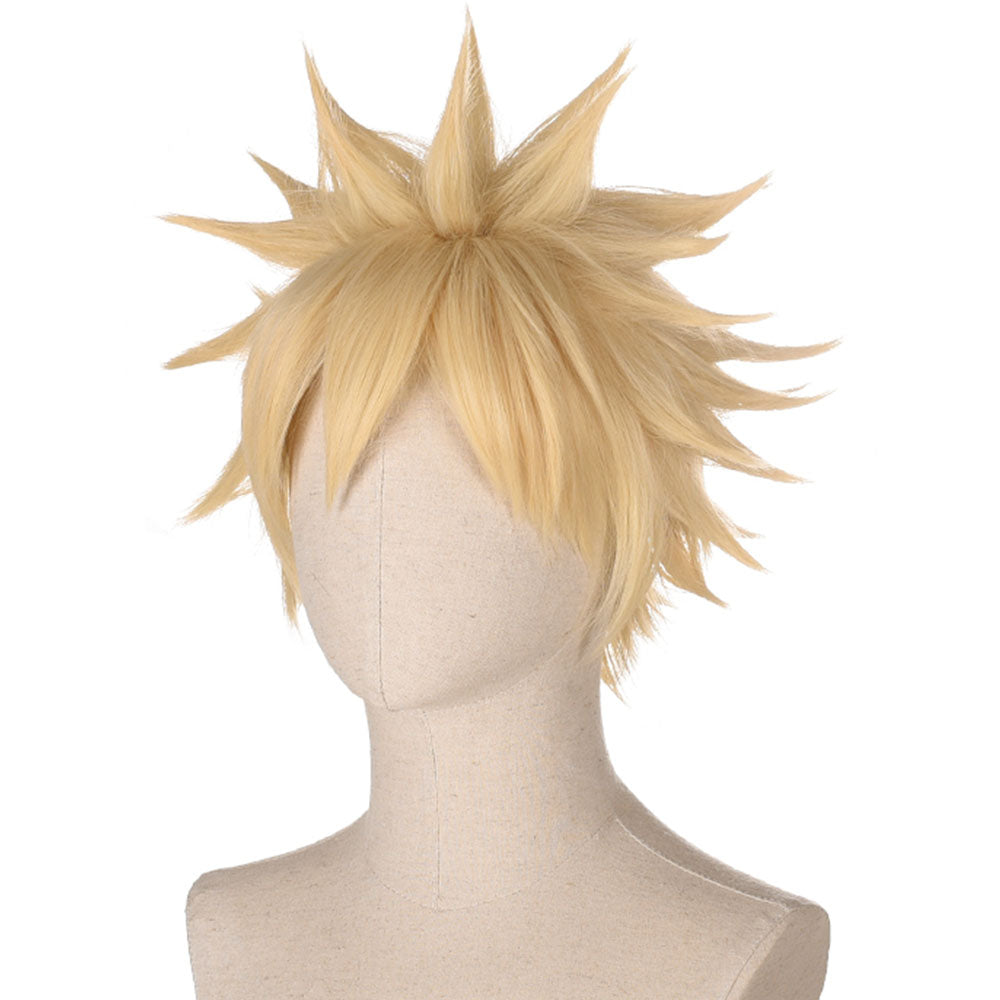 Anime My Hero Academia Bakugou Katsuki Cosplay Wig Heat Resistant Sythentic Hair