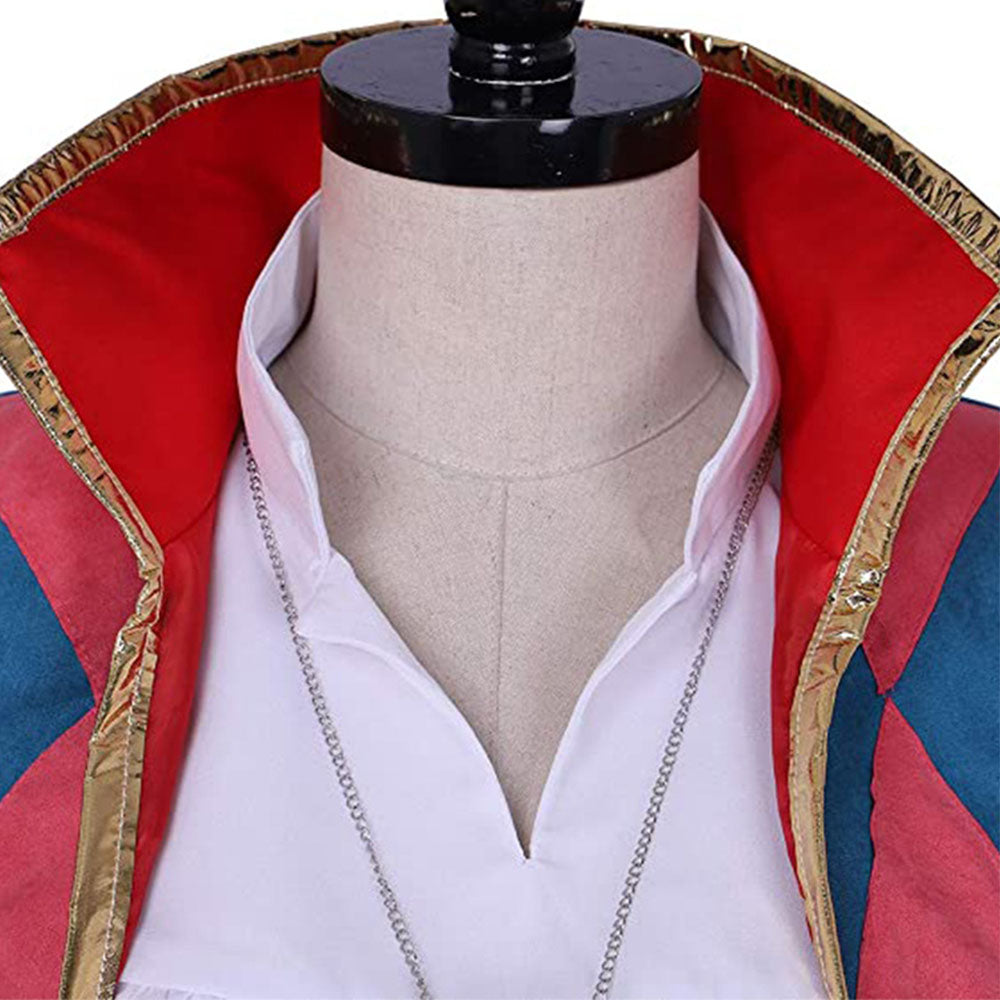 Howl's Moving Castle Costume Howl Cosplay full Outfit with Earrings for Men