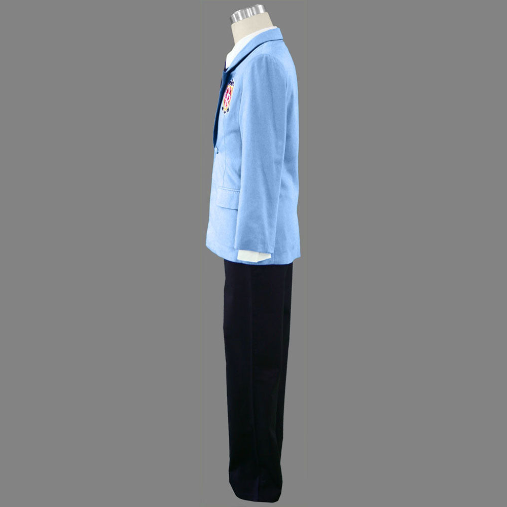 Ouran High School Host Club Costume Suou Tamaki Haruhi Fujioka Cosplap Uniform for Men and Kids