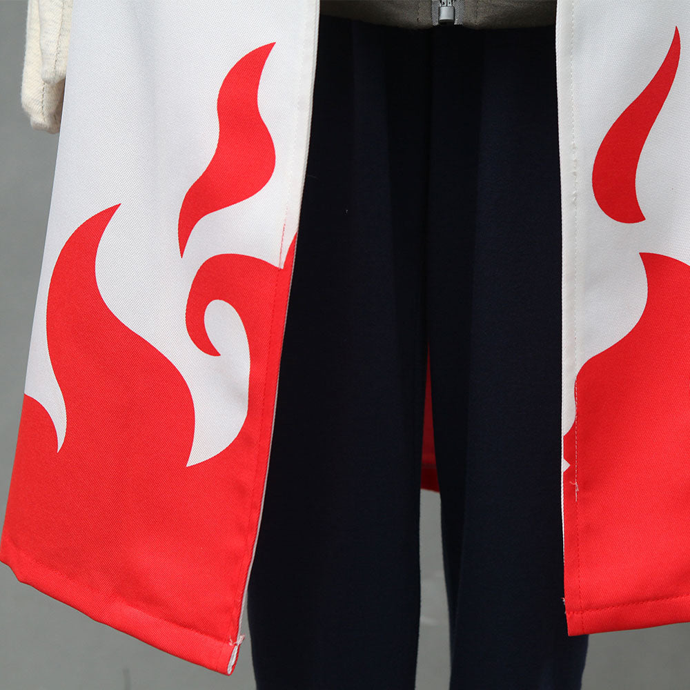 Men and Kids Naruto Costume 4th Hokage Namikaze Minato Cosplay Full Outfit