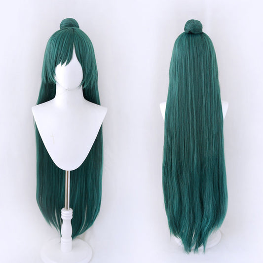 Anime Sailor Moon Sailor pluto Mingou setsuna Cosplay Wig Heat Resistant Sythentic Hair