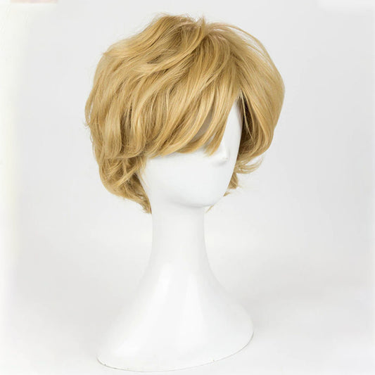 Anime Sailor Moon Sailor Uranus Tenou Haruka Cosplay Wig Heat Resistant Sythentic Hair