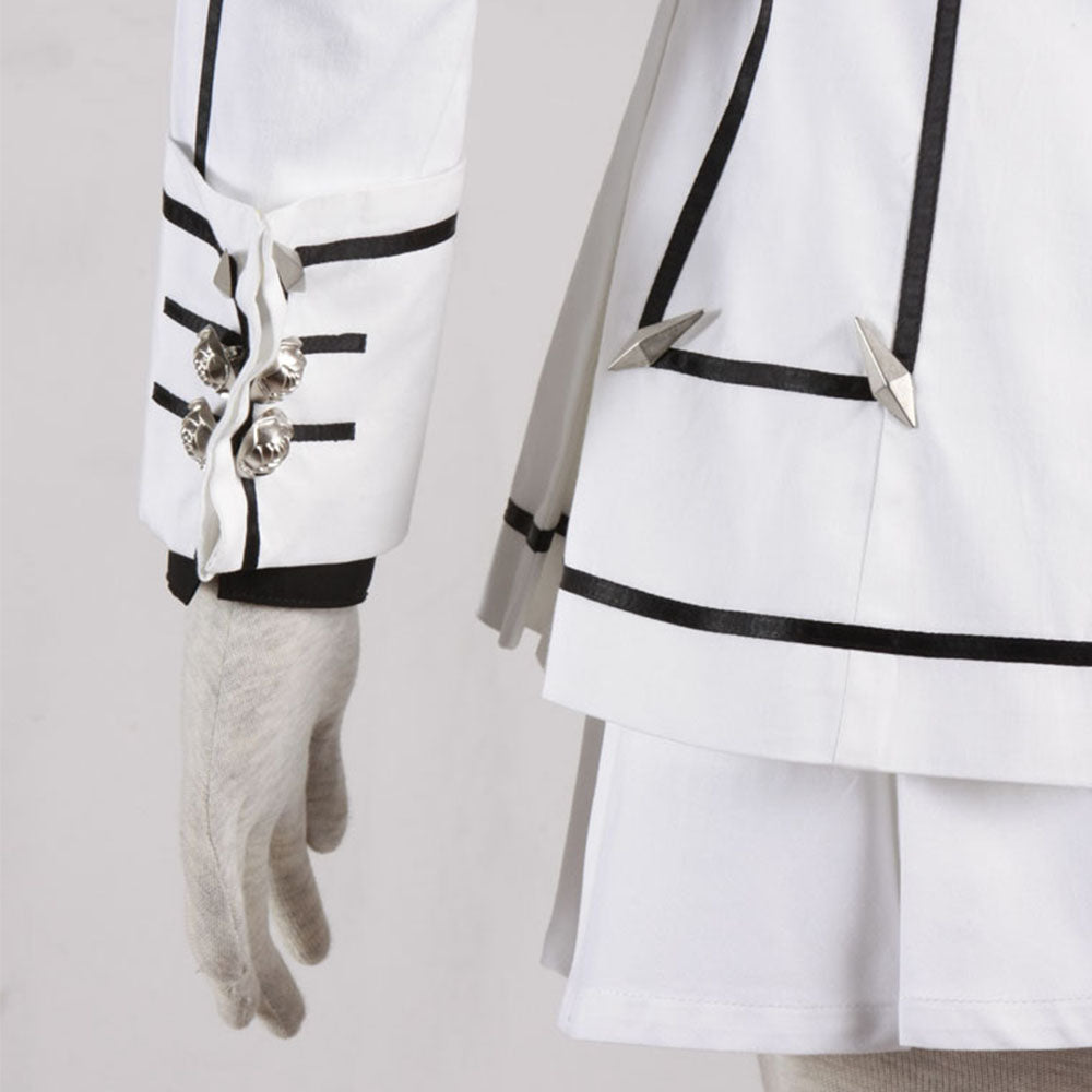 Women and Kids Vampire Knight Costume Kuran Yuki Wakaba Sayori Costume White Uniform