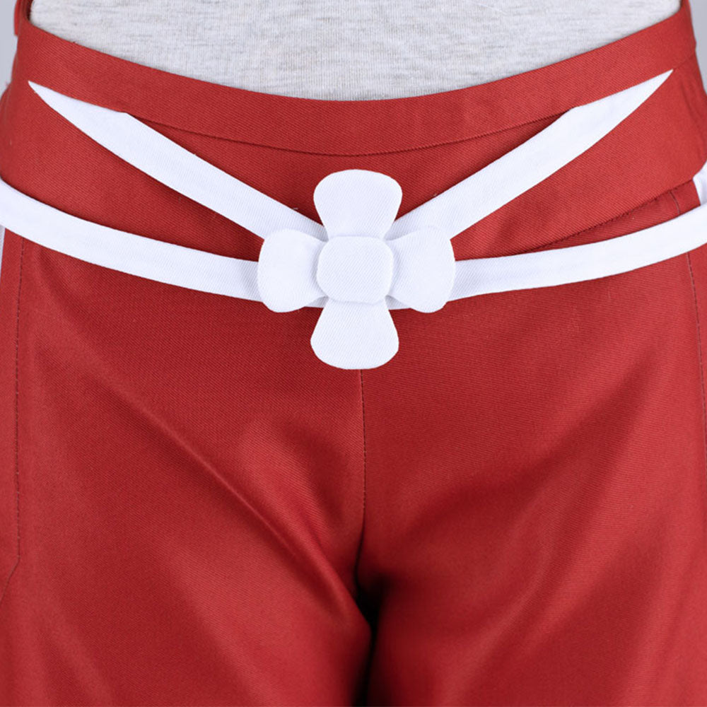 Fairy Tail Costume Erza Scarlet Crimson Mage Cosplay Full Outfit for Women and Kids