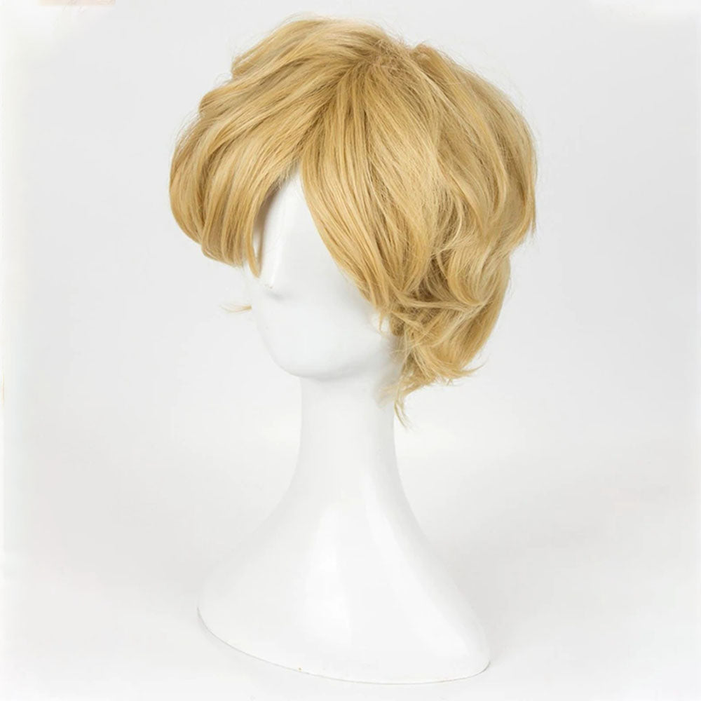 Anime Sailor Moon Sailor Uranus Tenou Haruka Cosplay Wig Heat Resistant Sythentic Hair
