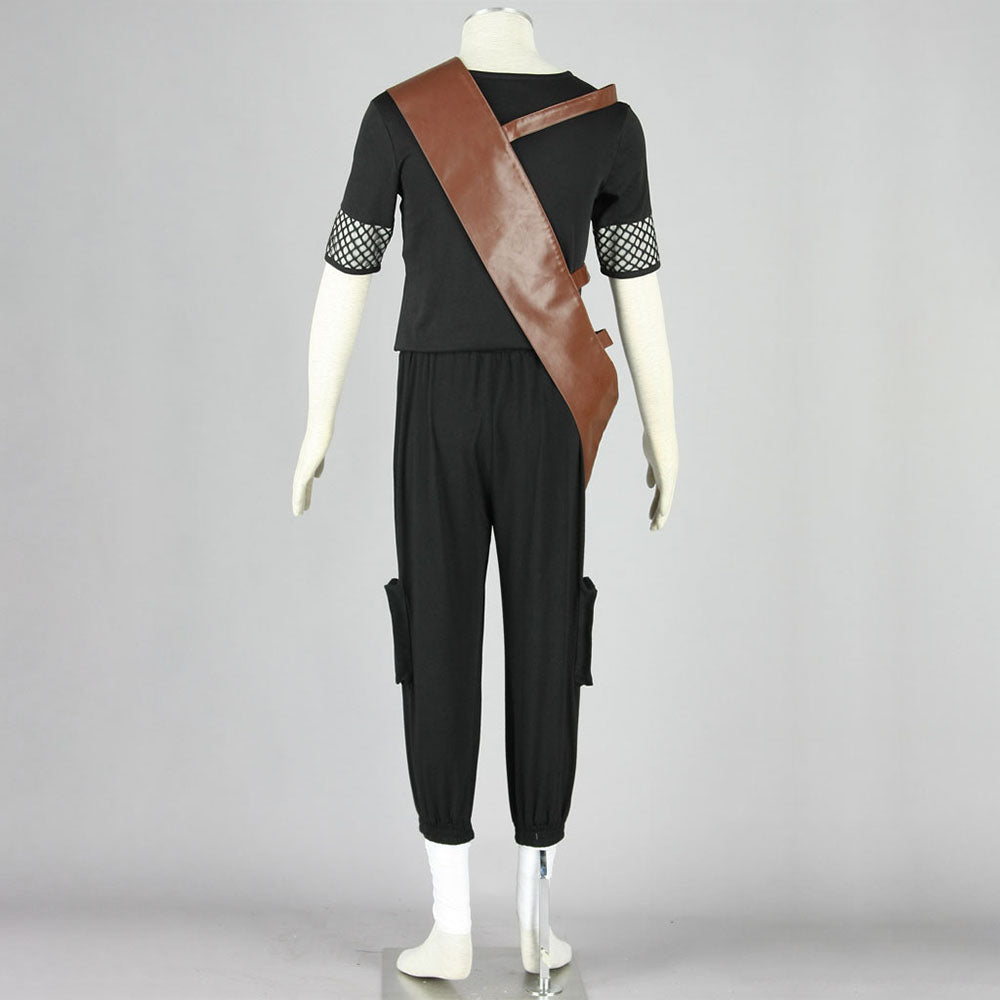 Naruto Costume Gaara Taking Chunin Exam Cosplay full Outfit for Men and Kids