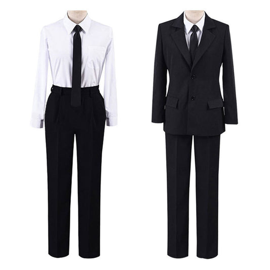 Chainsaw Man Costume Aki Hayakawa Cosplay full Suits Uniform for Men