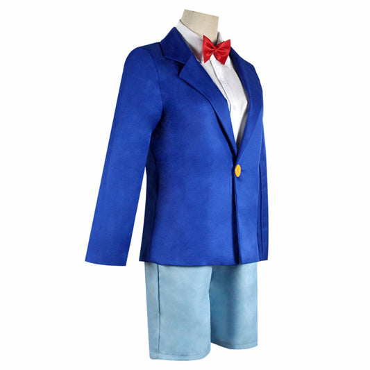 Men and Kids Detective Conan Costume Jimmy Kudo Cosplay full Outfit
