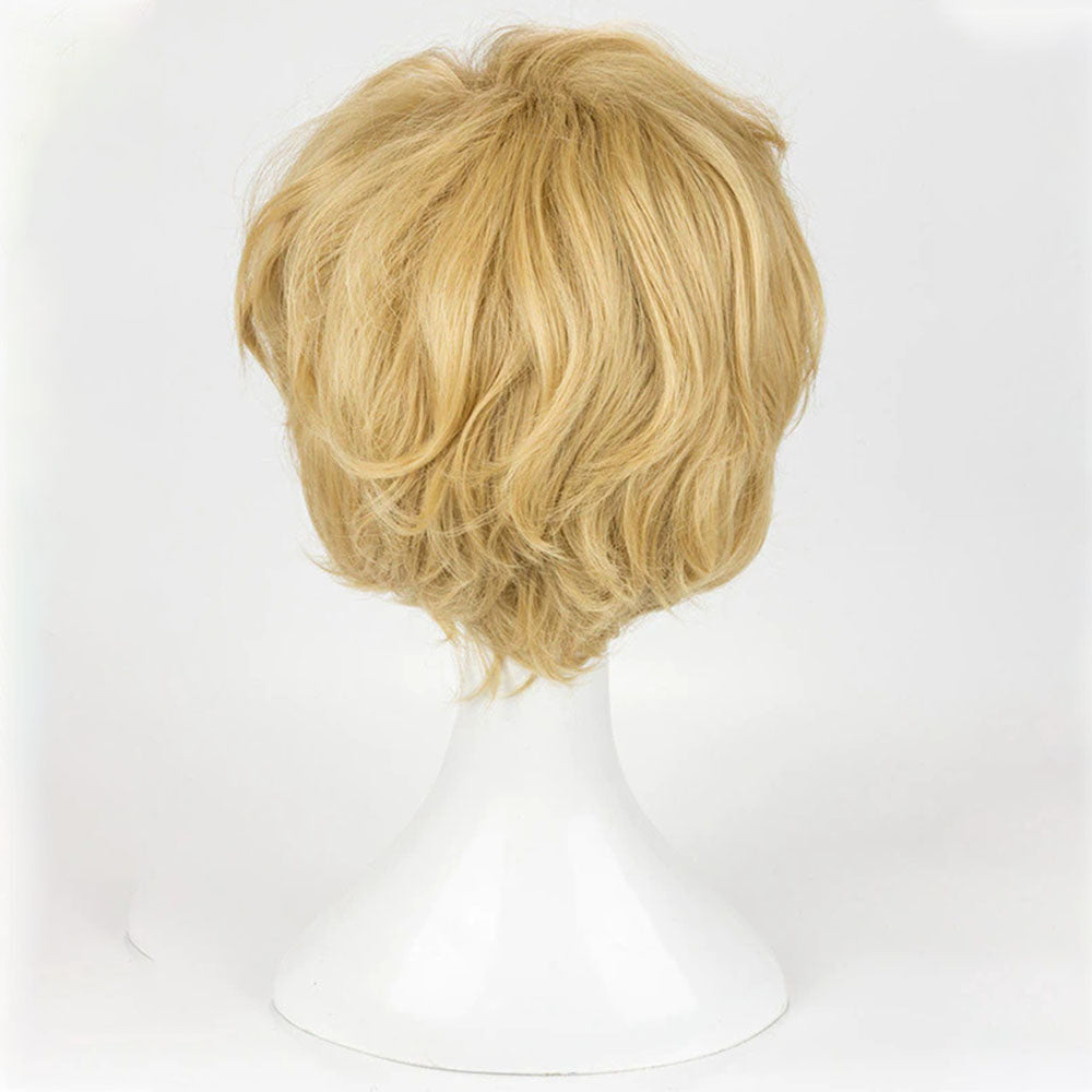 Anime Sailor Moon Sailor Uranus Tenou Haruka Cosplay Wig Heat Resistant Sythentic Hair
