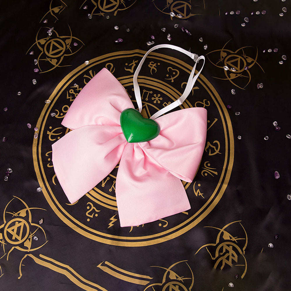 Women and Kids Sailor Moon Super S Costume Sailor Jupiter Kino Makoto Cosplay with Accessories