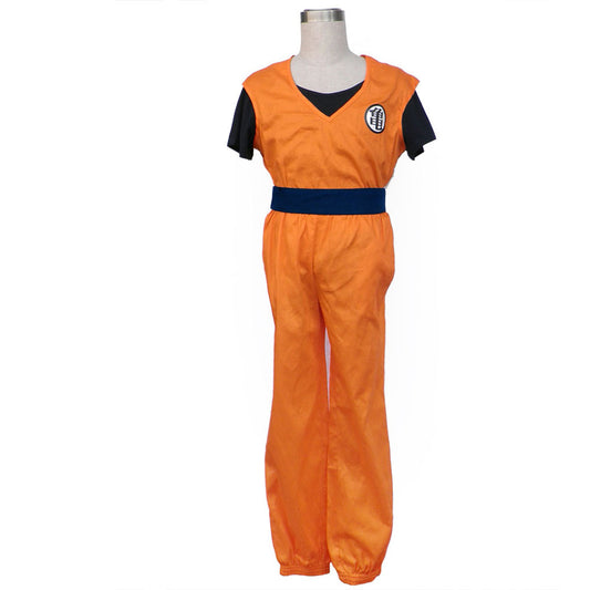 Dragon Ball Costume Son Goku Training Suit by Lord of Turtles Cosplay for Men and Kids