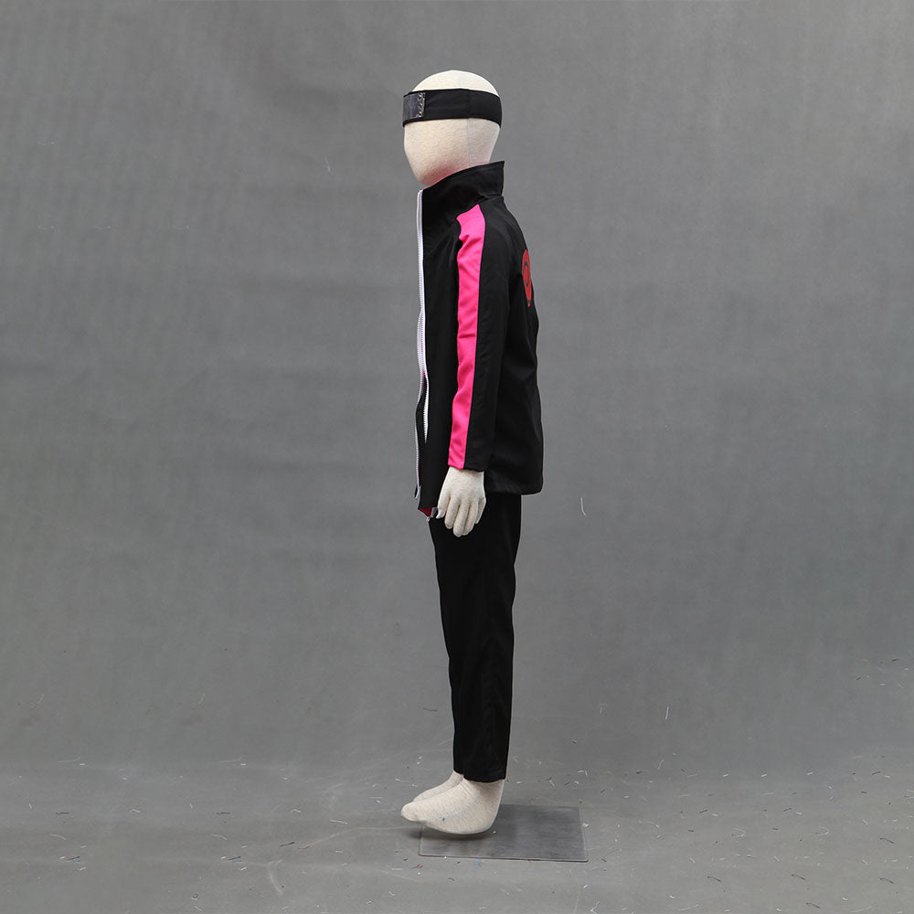 Men and Kids Boruto Costume Boruto Cosplay full Outfit with Bag Halloween Costume