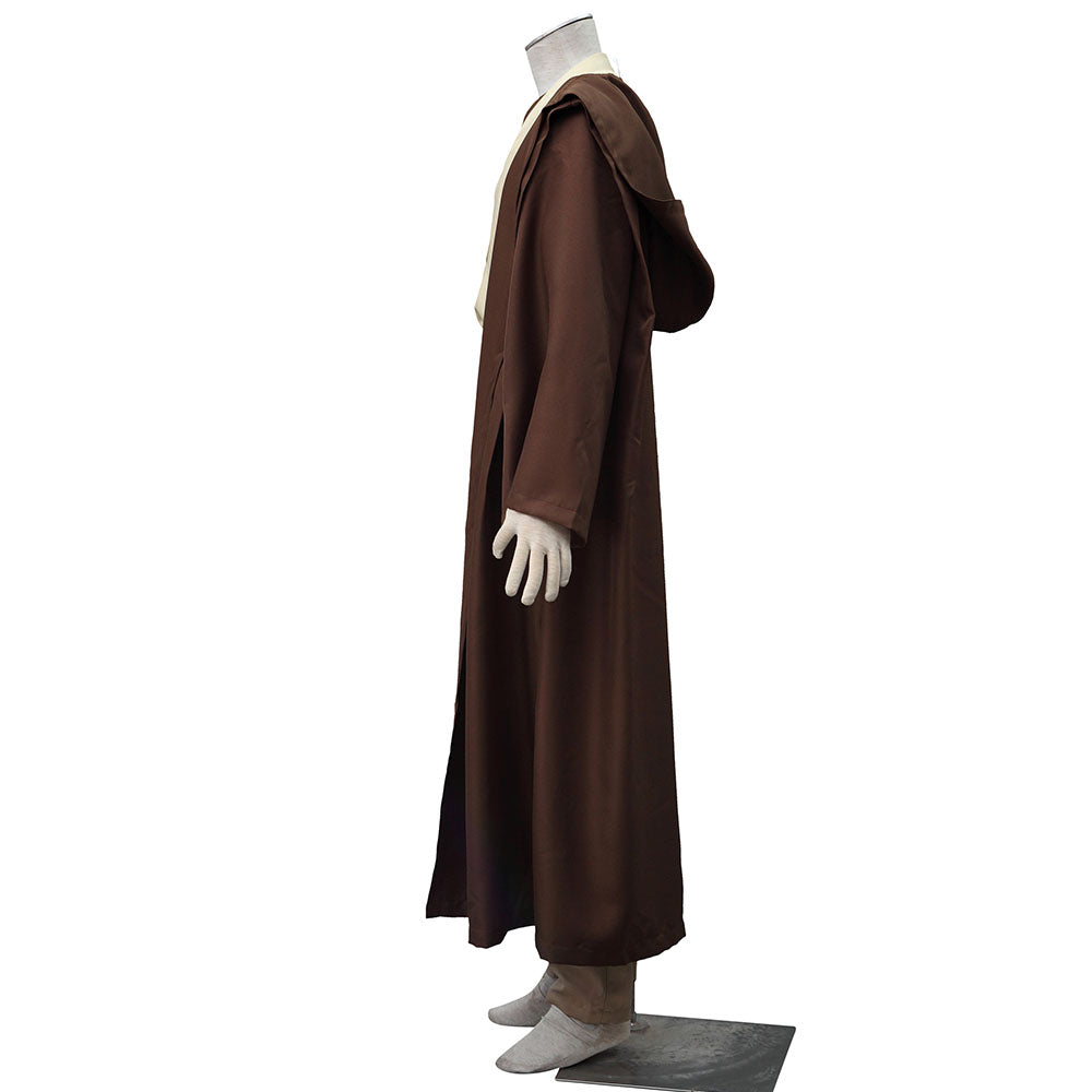 Star Wars Costume Obi-Wan Kenobi Ben Kenobi Cosplay full Outfit for Men and Kids