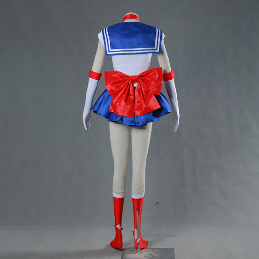 Women and Kids Sailor Moon Costume Sailor Moon Tsukino Usagi Cosplay with Accessories