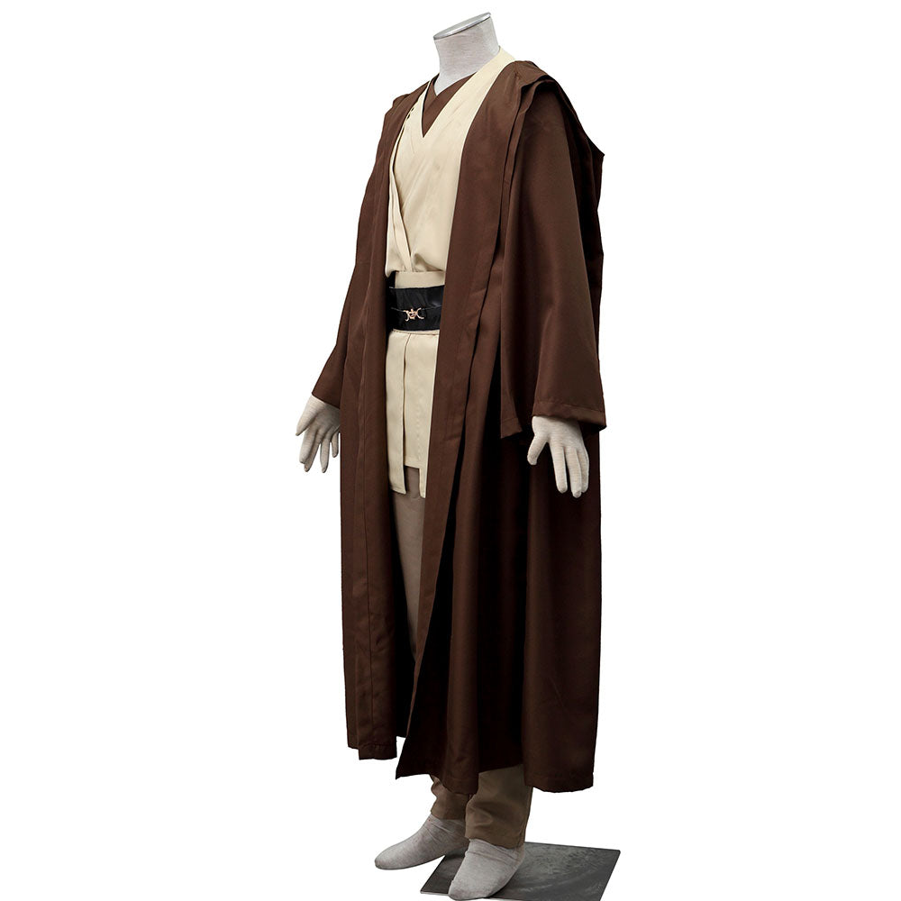 Star Wars Costume Obi-Wan Kenobi Ben Kenobi Cosplay full Outfit for Men and Kids
