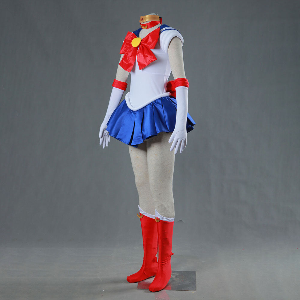 Women and Kids Sailor Moon Costume Sailor Moon Tsukino Usagi Cosplay with Accessories