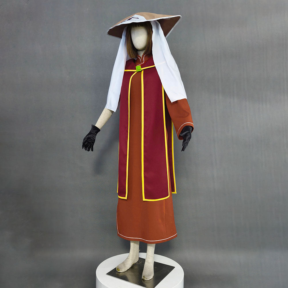 Anime Naruto Costume Kurotsuchi Cosplay full Outfit Costume with Tsuchikage Hat for Women and Kids