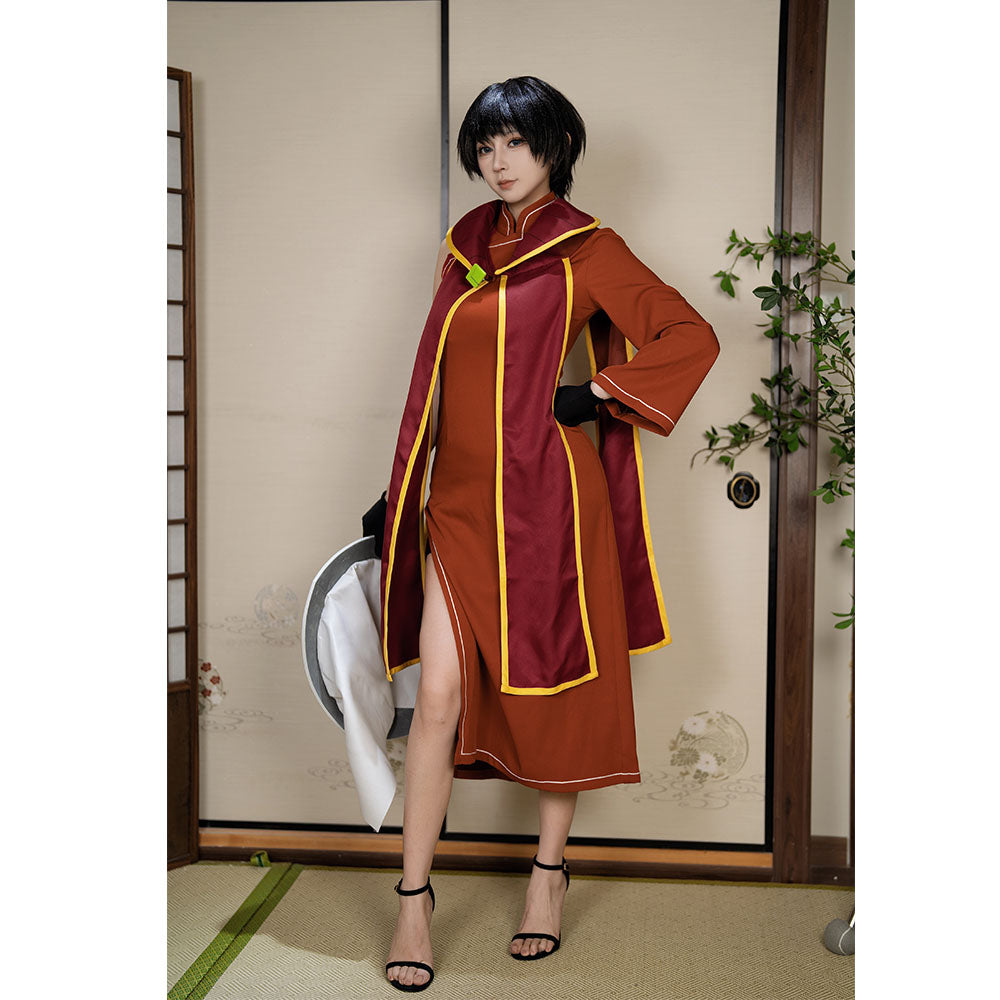 Anime Naruto Costume Kurotsuchi Cosplay full Outfit Costume with Tsuchikage Hat for Women and Kids