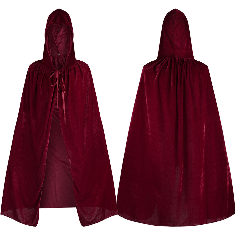 Hocus Pocus 2 Costumes Witch Winifred Sarah and Mary Cosplay Robe Cloak for Women