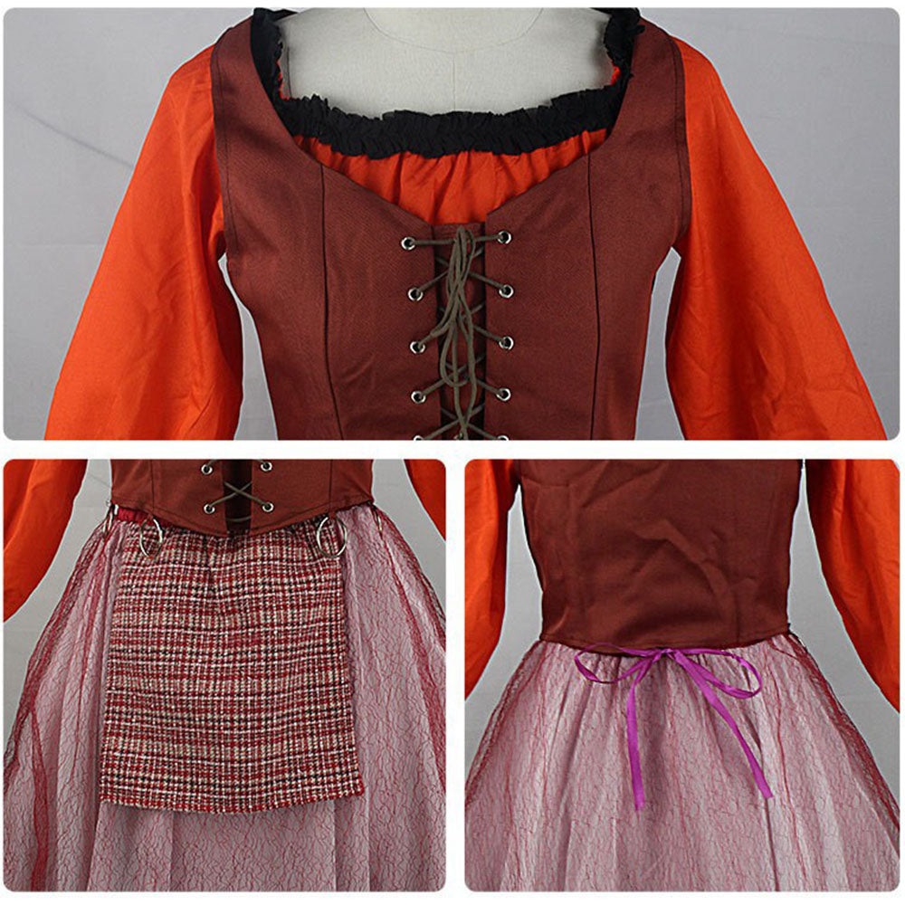 Hocus Pocus 2 Costumes Witch Mary Cosplay full outfits for Women