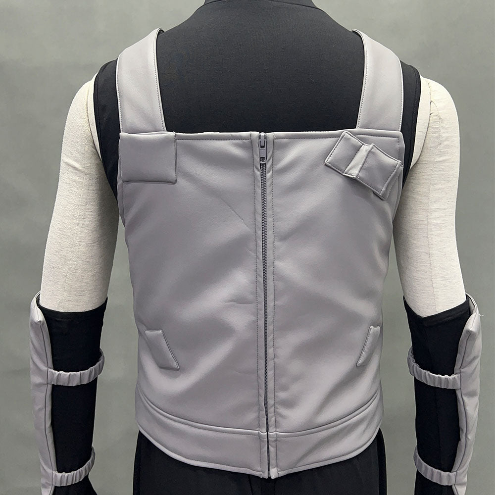 Naruto Shippuden Costume Hatake Kakashi Anbu Cosplay Mask Shirt Gray full Outfits with Accessories