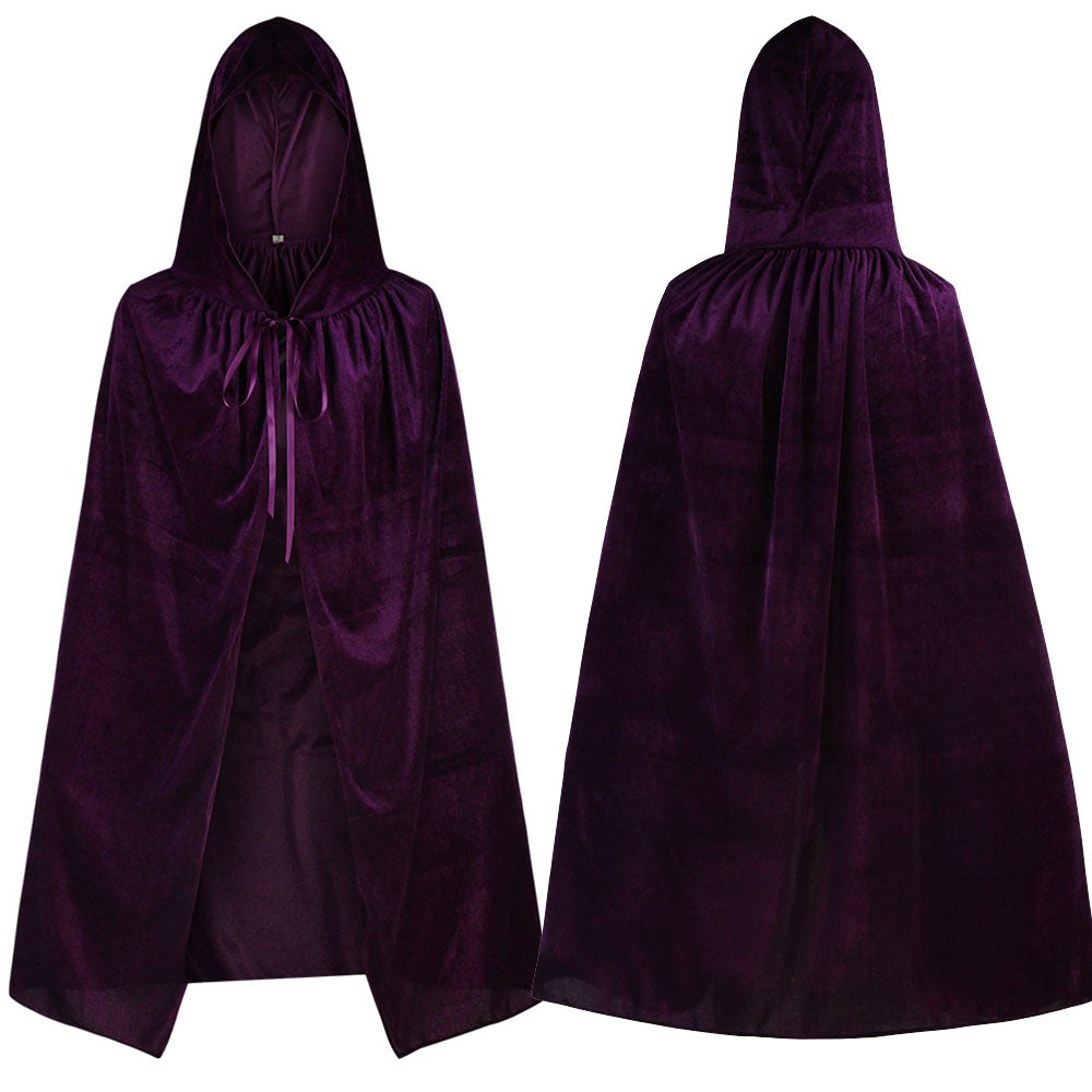 Hocus Pocus 2 Costumes Witch Winifred Sarah and Mary Cosplay Robe Cloak for Women