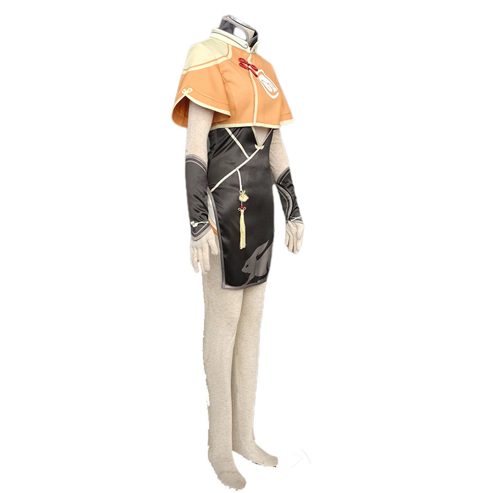 Women and Kids Anime Naruto Mobile Halloween Cosplay Kurotsuchi Cheongsam Outfit