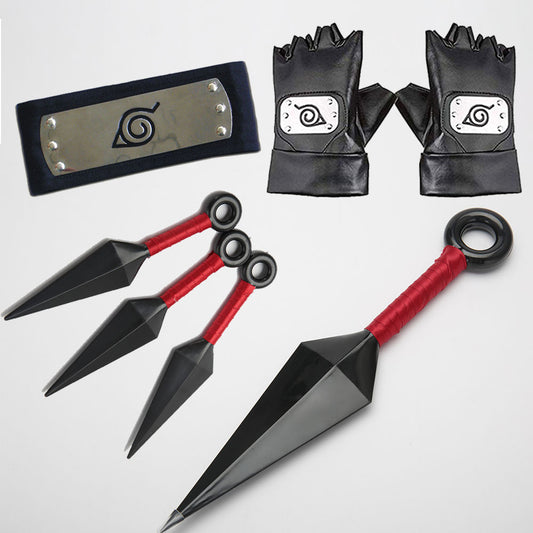Anime Naruto Costume Leaf Village Ninja Naruto Kakashi Boruto Sasuke Sakura Cosplay Accessories