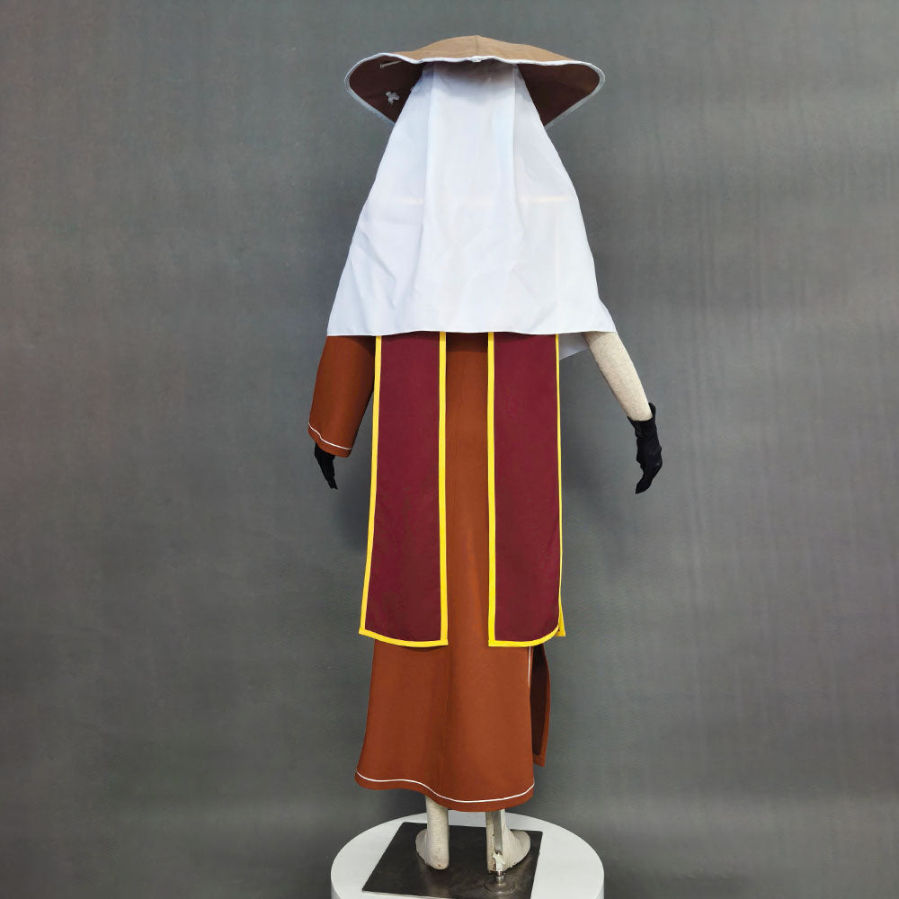 Anime Naruto Costume Kurotsuchi Cosplay full Outfit Costume with Tsuchikage Hat for Women and Kids